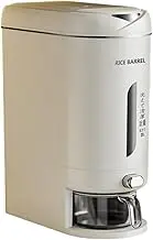 Rice Dispenser - Rice Container, Rice Bucket for Cracks, Household Insect Repellent Seal Elongated High Rice Jar Box, Food Storage Container | Rice Dispenser Container for Rice, Corn, Soy, Oatmeal