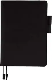 Almost Daily Notebook Cousin (A5) Notebook Cover Colors/Black x Clear Blue