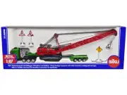 Siku Heavy Haulage Transporter & Liebherr Cable Excavator 1/87 (HO) 1834