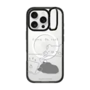 iPhone 16 Pro Impact Ring Stand Case MagSafe Compatible Time to Rest by Muffin Corner