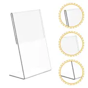 12Pcs Acrylic Picture Frame Picture Holder Transparent Menu Frame