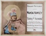 Food For Scandal Lobby Card Wanda Hawley 1920 Old Movie Photo