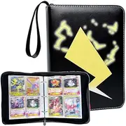 youshangding Trading Card Binder with Sleeves, 400 Pockets Card Holder Album with 50 Sleeves, Card Collector Album with Zipper Carrying Case
