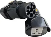 Electric Car Side Discharge Plug EV GBT 16A Charger Adapter with EU Socket Outdoor Power Station(Need car Supports V2L)(GBT)