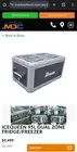 Portable dual zone fridge / freezer