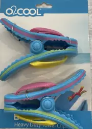 Boca Flip Flop Beach Towel Clip Holder Set Of 2. Keep Your Towels Safe