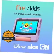 Amazon Fire 7 Kids tablet (newest model) ages 16 GB 1-year Amazon Kids+ Purple
