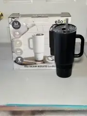 Ello 40oz Tumbler with Carry Loop & Integrated Handle, Vacuum Insulated ...