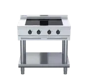 Waldorf 800 Series INL8400F-LS - 900mm Electric Induction Cooktop Low Back Version - Leg Stand