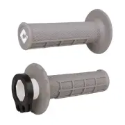 Odi V2 Half Waffle MX Lock-On Grips Grey - Soft Compound 1426010026