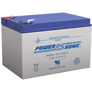 POWER SONIC PS12120 12V 12Amp Sla Battery F2 Terminal Sealed Lead Acid Size:151 X 102 X 94