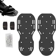 [Generic] Lawn Aerator Shoes for Grass | 2X Lawn Sturdy Sole Aerating Shoes,Heavy Duty Yard Aerator, Spiked Aerating Sandals for Reduces Thatch, Revives Soil Health