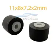 2pcs rubber pinch roller for cassette deck walkman tape recorder player