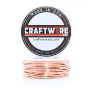 Bare Copper Wire 16 Gauge 43Ft Solid round Bright Half Hard 5 OZ