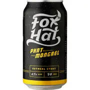 Fox Hat Phat Mongrel Stout Can 375mL
