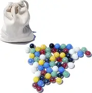 WE Games Replacement Glass Marbles for Chinese Checkers
