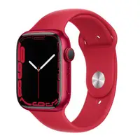在飛比找蝦皮商城優惠-Apple Watch S7 GPS，45mm 紅色鋁金屬錶