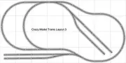 Bachmann E-Z Track Train Layout #003D Train Set HO Scale 4' X 8' DCC Switches