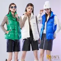 在飛比找森森購物網優惠-MONS 熱燒輕盈羽絨外套背心 (5色任選)