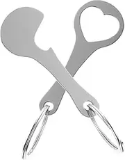 [Gadpiparty] 2Pcs Keychain Trolley Token Remover Shopping Cart Key Ring for Easy Access Elegant Key Chain Pendant for Everyday Use and
