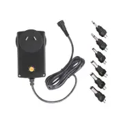 Antsig 9-24 VDC Multi Voltage Power Supply With Plug Adaptors