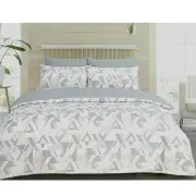 Funky Geo Blush Quilt Cover Set Queen