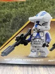 Lego Star Wars 501st Clone Trooper Specialist Minifig Never Assembled. Ship Fast