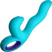 Femme Funn Klio Rabbit Vibrator, Turquoise