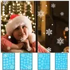 Mural Ornament Snow Flakes Decals Wall Art Shopwindow Decor Wall Stickers