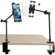 Tablet Stand Phone Holder for Desk/Table/Bed/Worktop/Countertop,360° Adjustab...