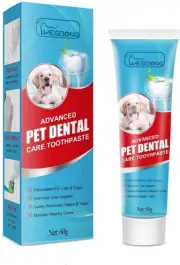 Advanced Pet Dental Care Toothpaste for Dogs and Cats, 60G, Plaque and Tartar...