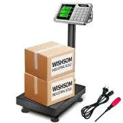 661lb Weight Shipping Scale with 0.1lb Accuracy, Floor Industrial Platform Sc...