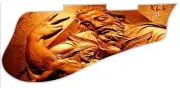 Pickguard Pick Guard 5120 Graphical Graphic Guitar Amber Lord