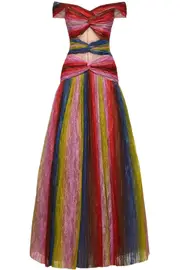 [Costarellos] CECILY GOWN FR 38 BLUE