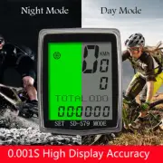 SD-579A Bicycle Computer Wired Speedometer ith Backlight LCD for Running Riding