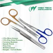 Eyebrow & Nose Hair Scissors Facial Hair Small Scissors Stainless Steel