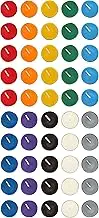 Mega Candles 50 pcs Unscented Assorted Colors Tea Lights Candle,Great for Casting Chimes, Rituals, Spells, Vigil, Witchcraft, Wiccan Supplies, Wax Play & More