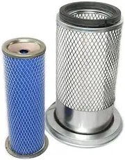 AEspares Compatible With JCB PARTS 3CX OUTER & INNER AIR FILTERS (TURBO) 32/903601 & 32/202601