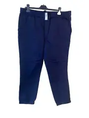 Banana Republic Jogger Pant Mens XL Navy Blue Relaxed Tapered Fit NEW $98