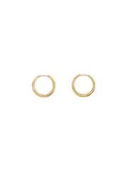 Nina Gordon | Momento Mini Hoops in 14k Gold Vermeil | The UNDONE