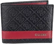 [GUESS] Mens Leather Slim Bifold Wallet Wallet