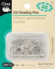 Dritz 89 Beading Pins-Size 14 250/Pkg
