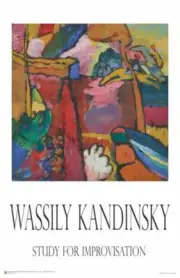 Wassily Kandinsky - Study for Improvisation Poster 11" x 17"