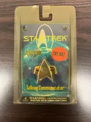 Star Trek Talking Communicator Badge NEW IN PACKAGE Item #ST6001