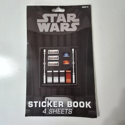 Star Wars Stickers Book Darth Vader Yoda Storm Trooper C3PO R2D2 Droid