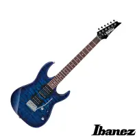 在飛比找蝦皮購物優惠-【又昇樂器】Ibanez GRX70QA-TBB 雙單雙 小