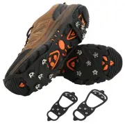 Ice Cleats for Shoes and Boots Traction Ice Shoes Grippers Anti-Skid 8 Point