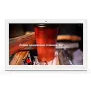 15.6 Inch Commercial Tablet Pc 2gb 16gb Android 8.1 Quad Core Tooth and Wifi and Ethernet and Otg Led Light Bar