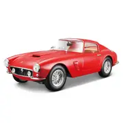 Bburago 1:24 Ferrari Race & Play 250 GT Berlinetta Passo Corto Diecast Toy Red
