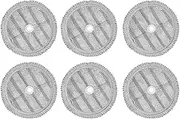 HUVNEXA 6Pcs Replacement Mop Pads Rags, for LG, A9 Steam Mop Cloth Vacuum Cleaner Robot Mopping Machine Cleaning Cloth Spare Parts Steam Cleaner Replacement Parts